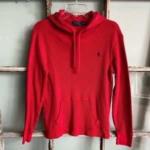 Polo Ralph Lauren Medium Hooded Shirt NOTE:runs small!